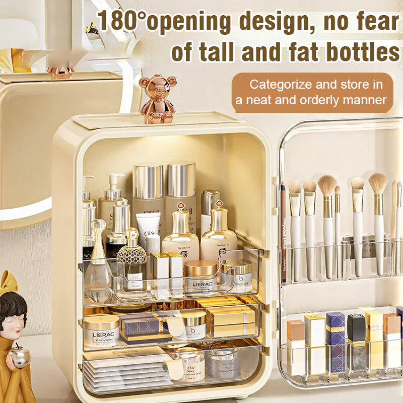 Cosmetic organizer large capac - High Luxury Skincare reseña y precio