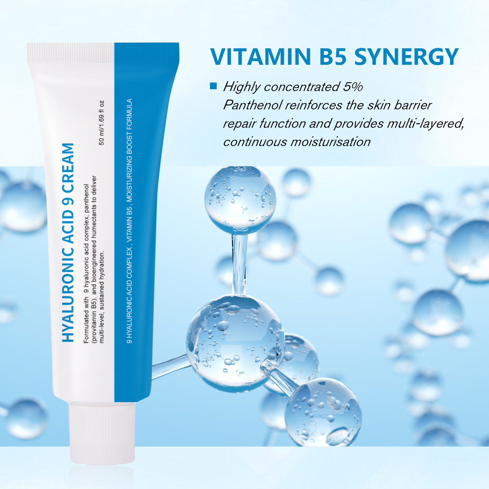 Hyaluronic Acid 9 Complex Mois - Ceramide Complex Cream reseña y precio