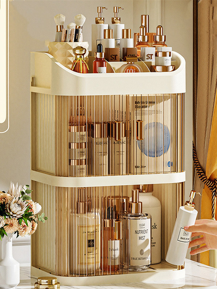 Cosmetics Storage Box Desktop  - High Luxury Skincare reseña y precio