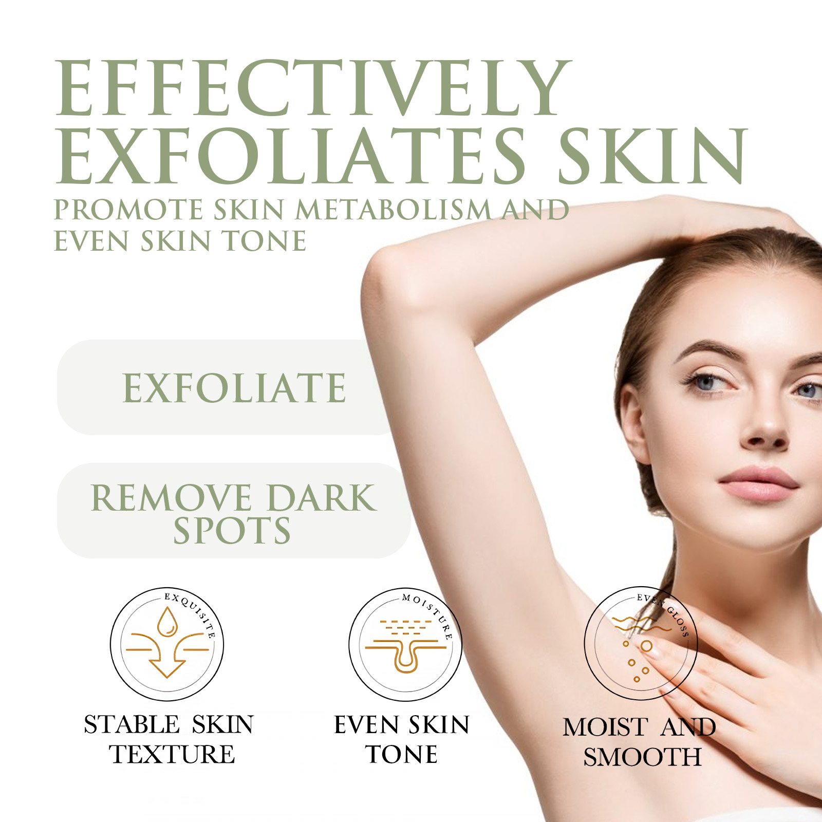 Avocado Ice Cream Body Scrub 1 - Luxury Glow Skincare reseña y precio