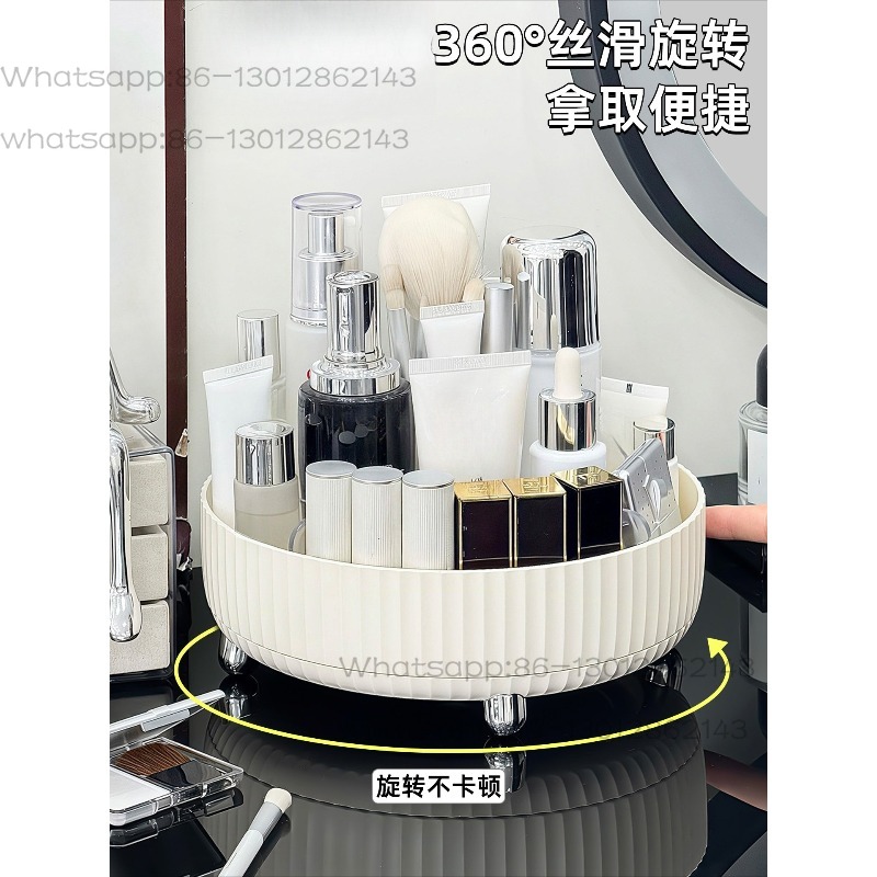 Rotating cosmetic storage box, - High Luxury Skincare reseña y precio
