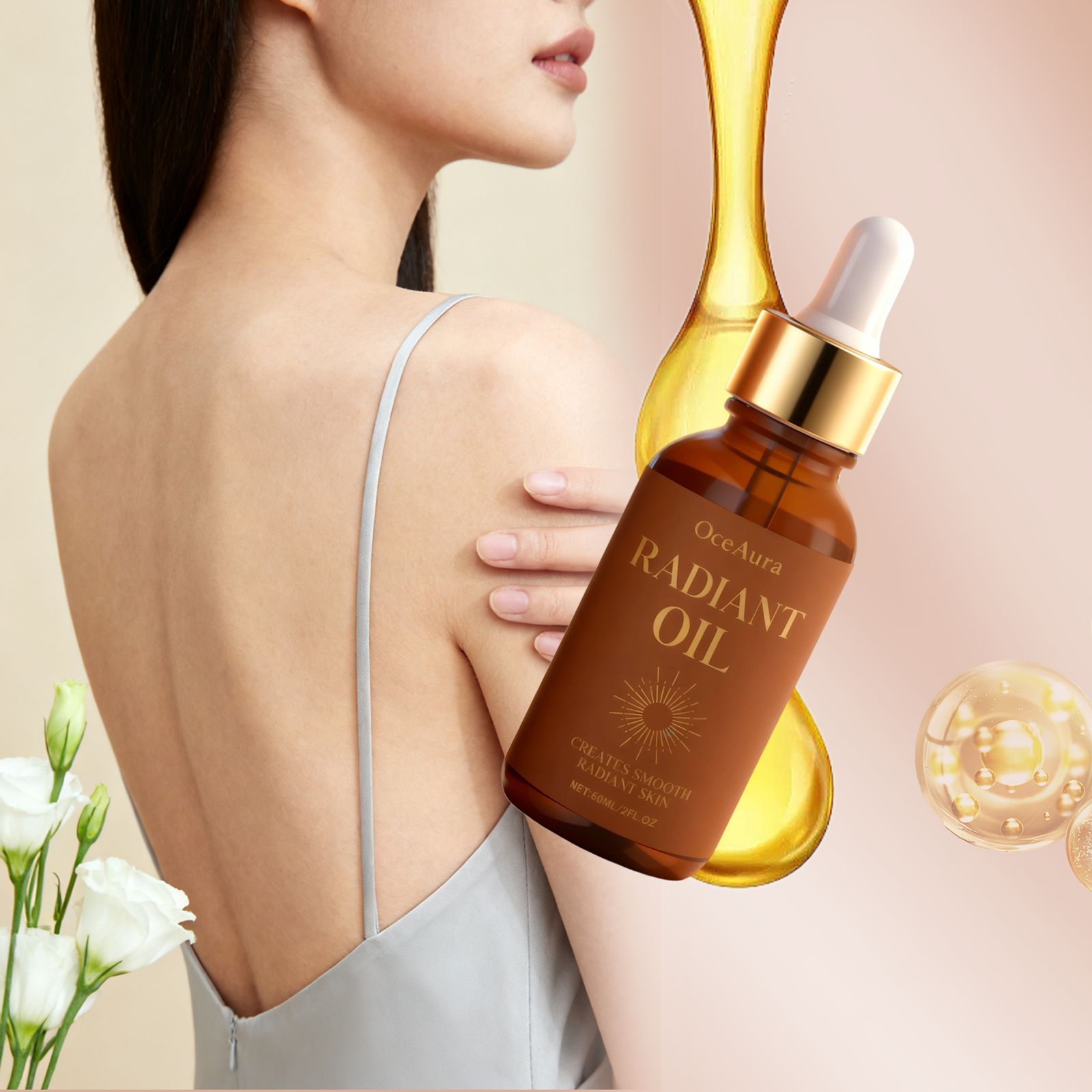 Luxury Body Oil for Dry Skin A - Luxury Glow Skincare reseña y precio