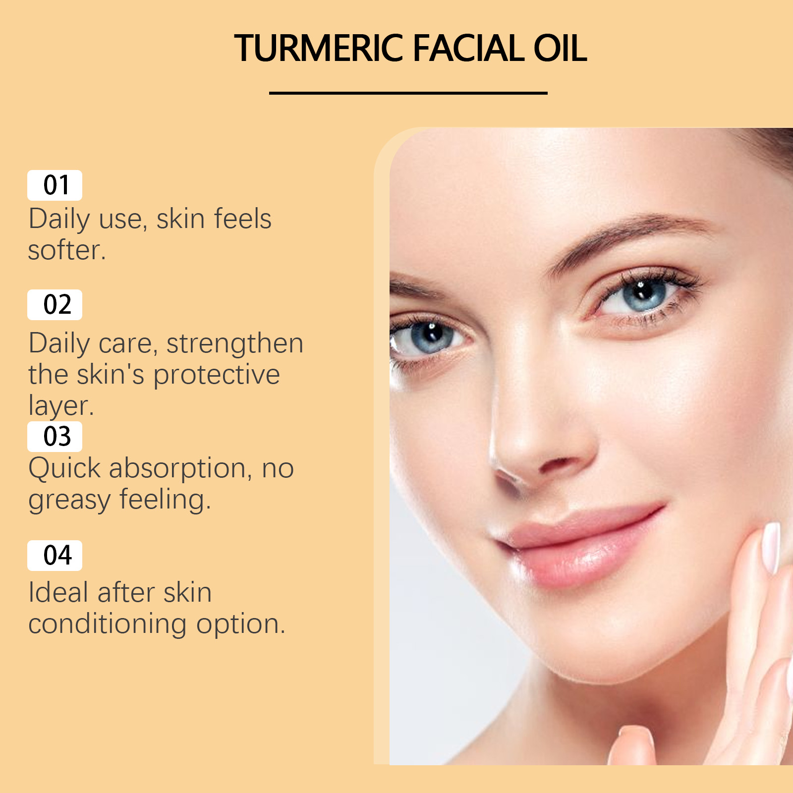 HOYGI Turmeric Face Whitening  - Luxury Glow Skincare reseña y precio