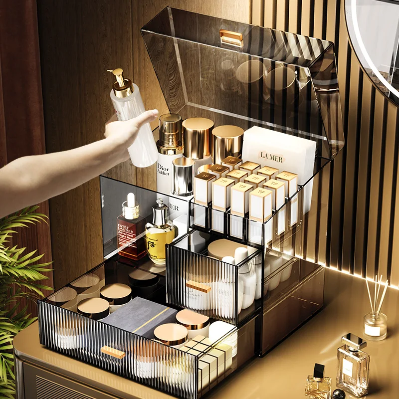 32x32x20cm Acrylic Luxury Cosm - Luxury Skincare Dupes reseña y precio