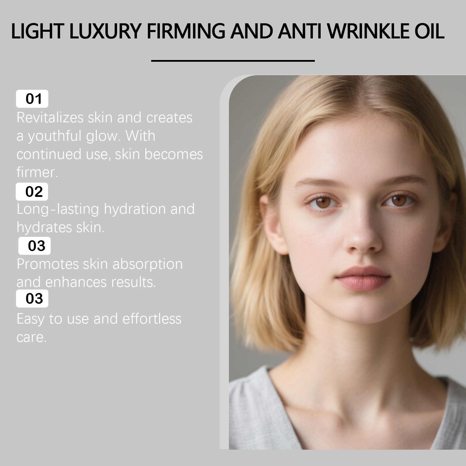 Firming Facial Care Oil Liftin - High Luxury Skincare reseña y precio